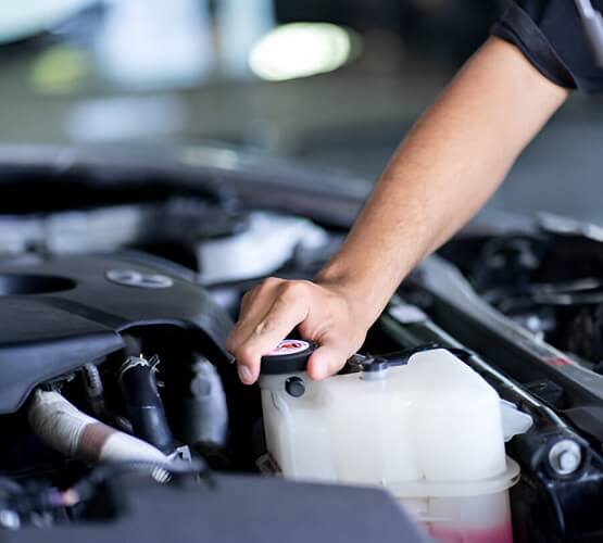 Checking Coolant Liquid